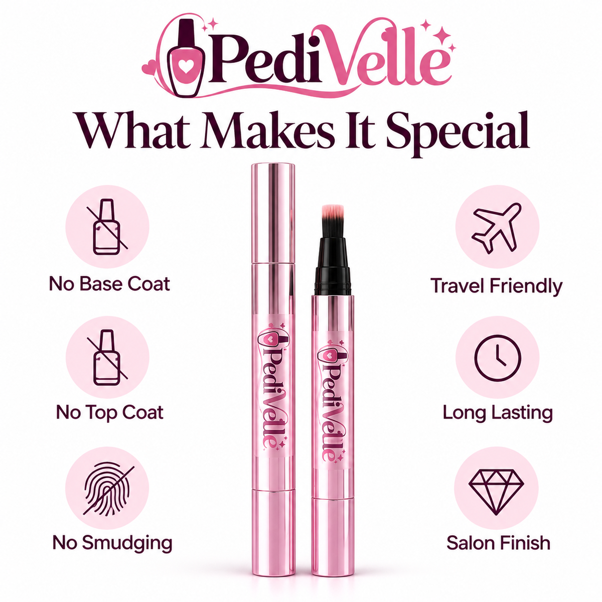 PediVelle™ On-The-Go Manicure Set